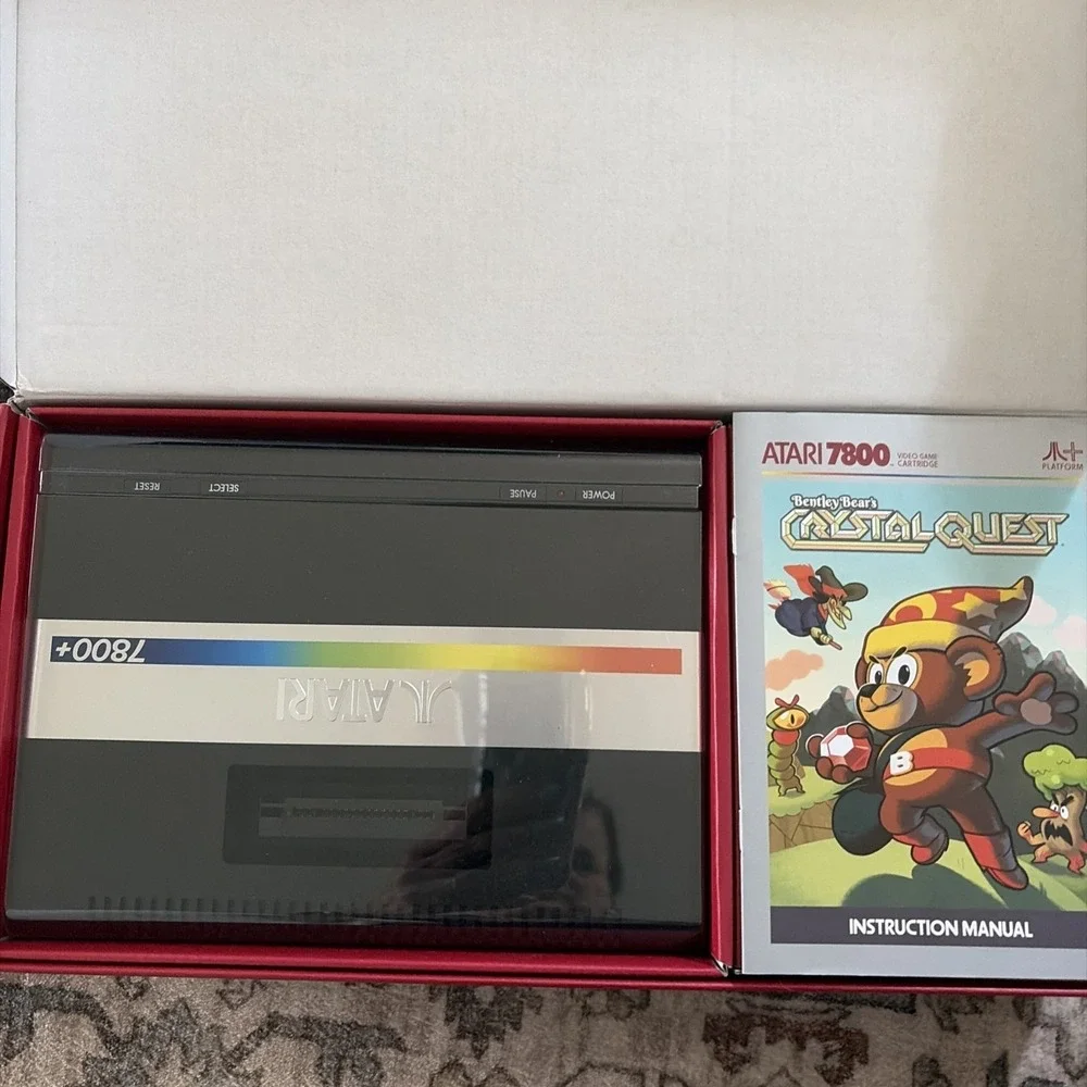 2024 Atari 7800 Plus Official HDMI Console & Wireless Controller 7800+